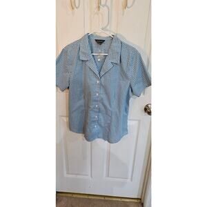 Van Heusen Woman Blouse Tailored Fit Size Large NWT